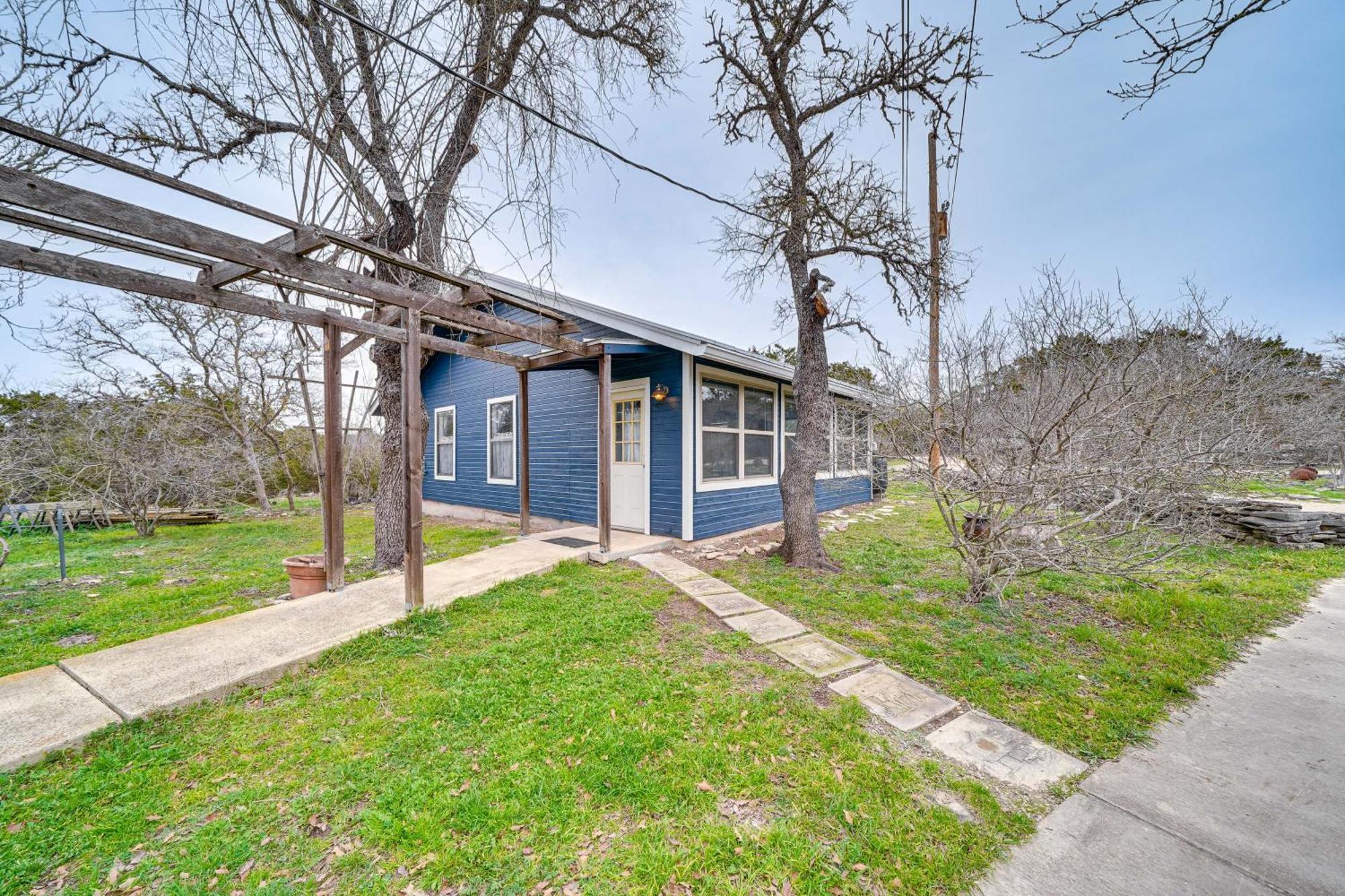 Cozy Kerrville Guest Cottage Near Guadalupe River! Bagian luar foto