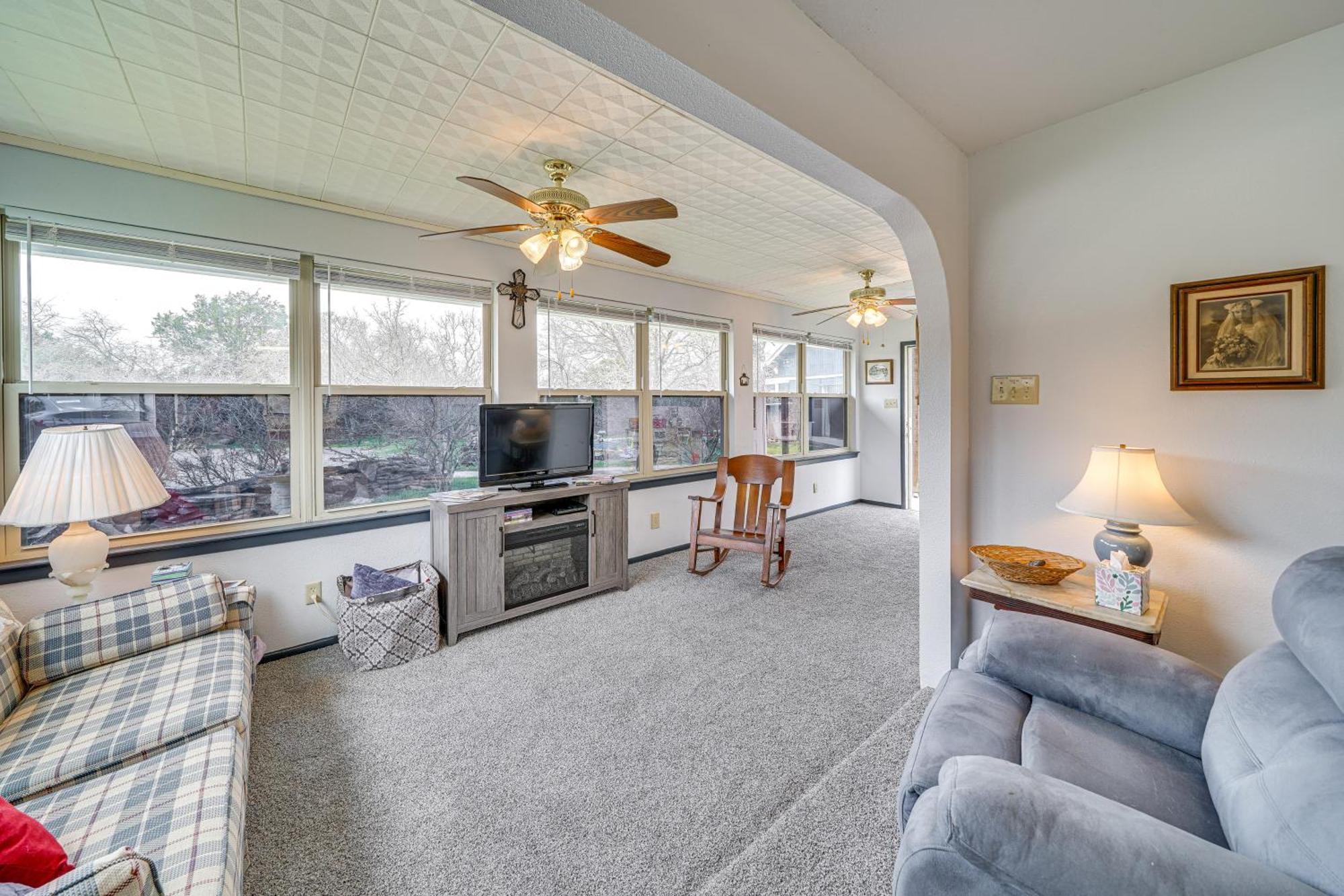 Cozy Kerrville Guest Cottage Near Guadalupe River! Bagian luar foto